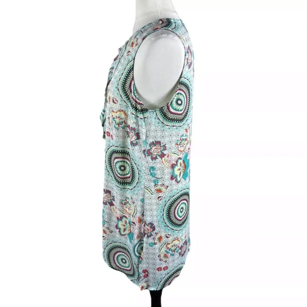 DR2 Asymmetrical hem blouse sleeveless‎ Y2K Whimsigoth bohemian